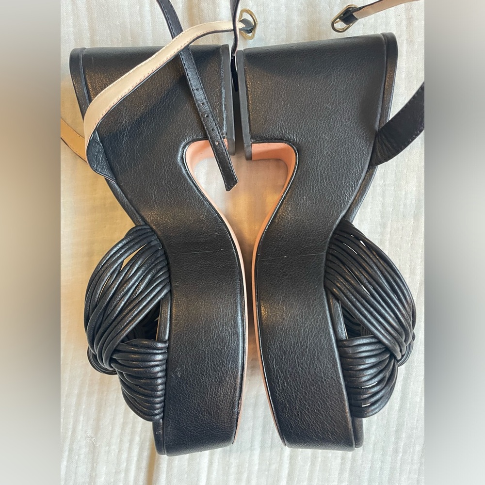 Black Platform Sandals - image 8